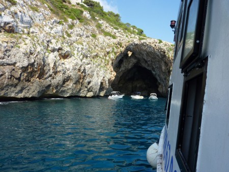 Gita in barca alle grotte di Leuca